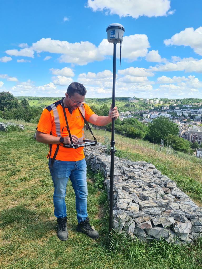 Relevé topographique